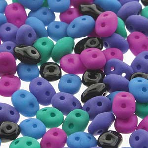 SuperDuo 2.5x5mm 24g Tube – Day Glow Nights