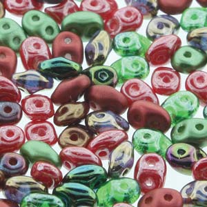 SuperDuo 2.5x5mm 24g Tube – Poppy Fields