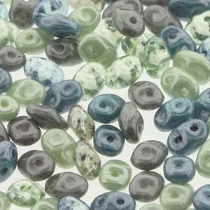 SuperDuo 2.5x5mm 24g Tube – April Showers Mix