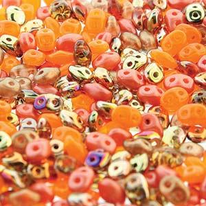 SuperDuo 2.5x5mm 24g Tube – Marmalade Mix