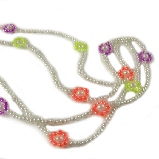 Daisy Chain Necklace Kit – Beginners – Summer Brights