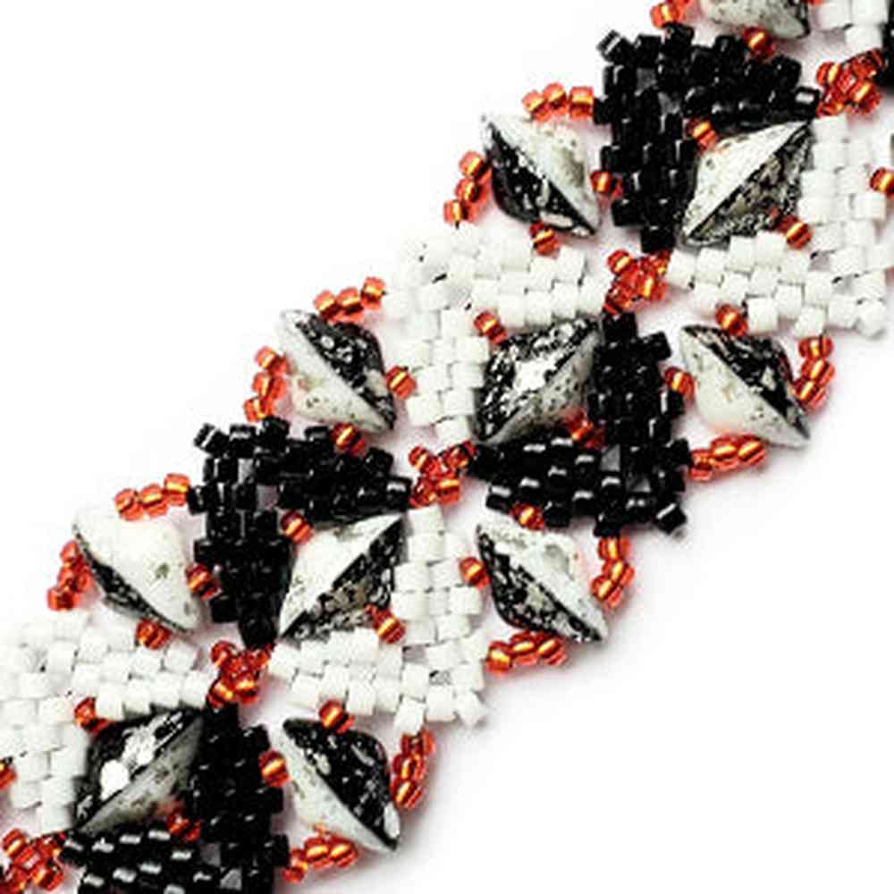 Dakota Bracelet Pattern by Carolyn Cave - Instant Download or Printed Copy