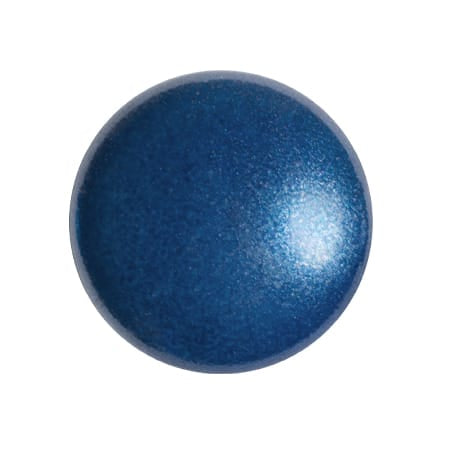 Czech Glass Cabochon 18mm – Dark Blue Pearl