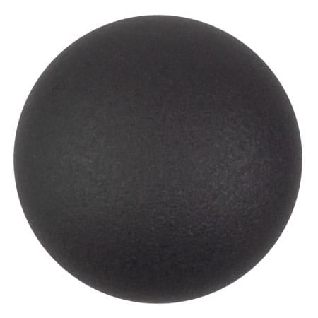 Czech Glass Cabochon 25mm – Dark Grey Light Matte
