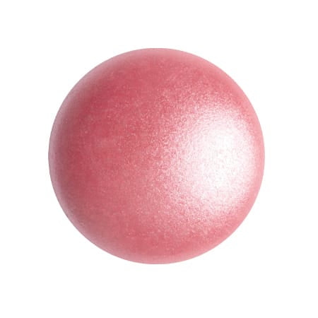 Czech Glass Cabochon 18mm – Dark Rose Pearl