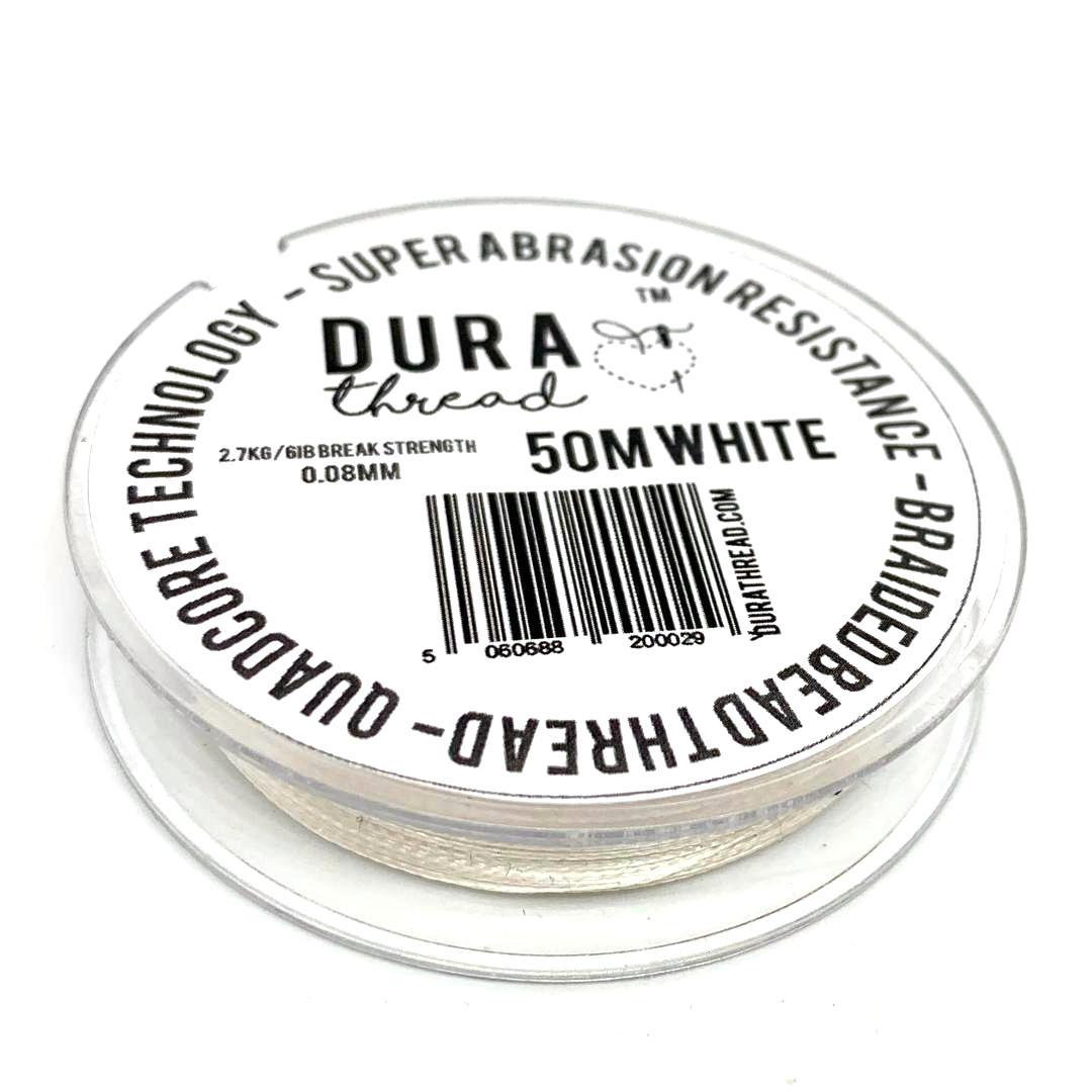 DURAThread 6lb – 50 Metre Spool – White