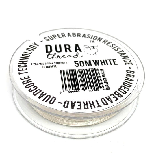 DURAThread 6lb – 50 Metre Spool – White