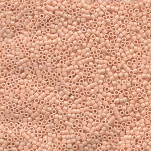 11/0 – Miyuki Delica - 5g Bag – Opaque Salmon – DB206