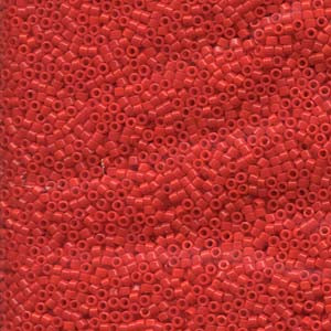11/0 – Miyuki Delica - 5g Bag - Opaque Light Siam – DB727