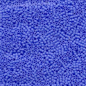 11/0 – Miyuki Delica - 5g Bag – Matte Opaque Light Sapphire – DB760