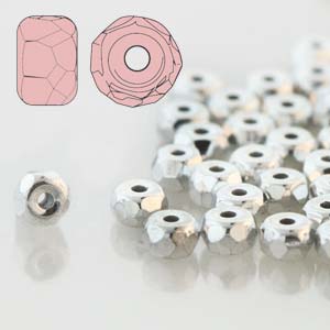 2x3mm Faceted Micro Spacers - Pack of 100 - Full Labrador