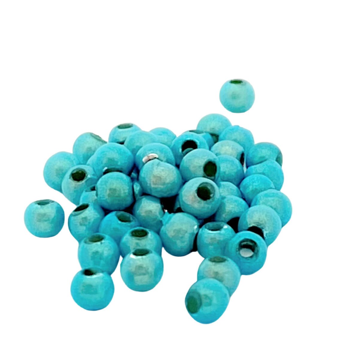 4mm Miracle Beads - Pack of 50 - Aqua