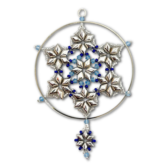 Florentine Star Decoration Kit - Silver Sapphire