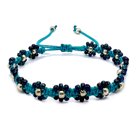 Braided Macrame Flower Bracelet Kit - Dragfonfly
