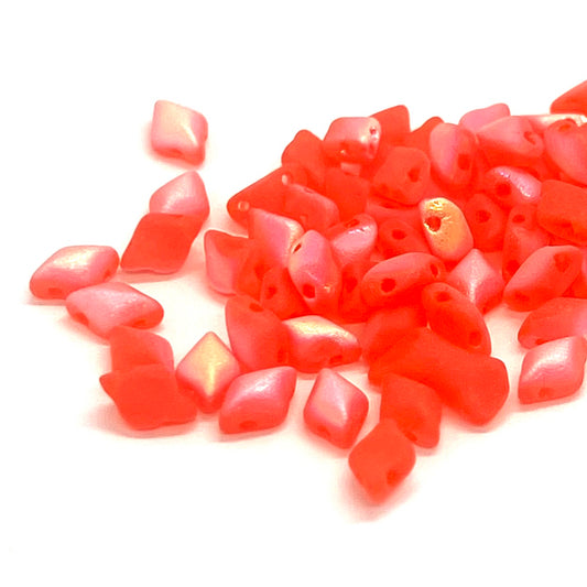 GemDuo 2-Hole 5x8mm – Matte Hyacinth AB – 5g