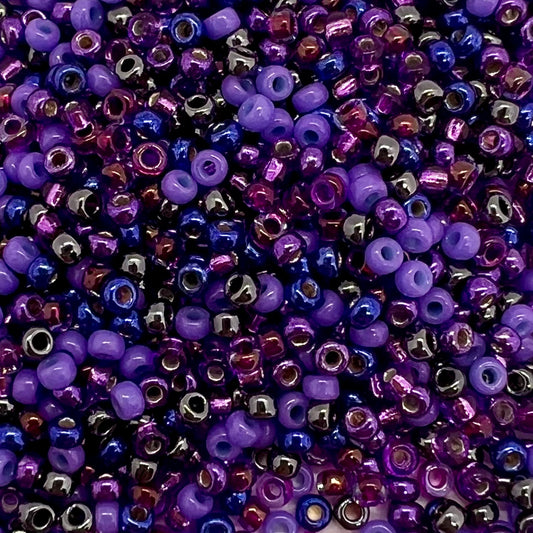 11/0 Miyuki Seed Beads - 25g Bag - Exclusive Future Dusk Mix