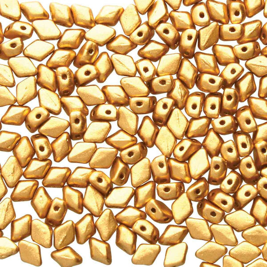 Mini Gemduo 6x4mm - 5g - Crystal Bronze Pale Gold