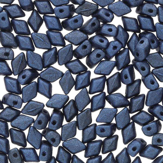 Mini Gemduo 6x4mm – 5g – Metallic Suede Blue