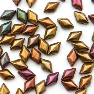 Mini Gemduo 6x4mm – 5g – Crystal Orange Rainbow