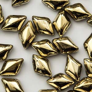 GemDuo 2-Hole 5x8mm – Crystal Amber – 5g