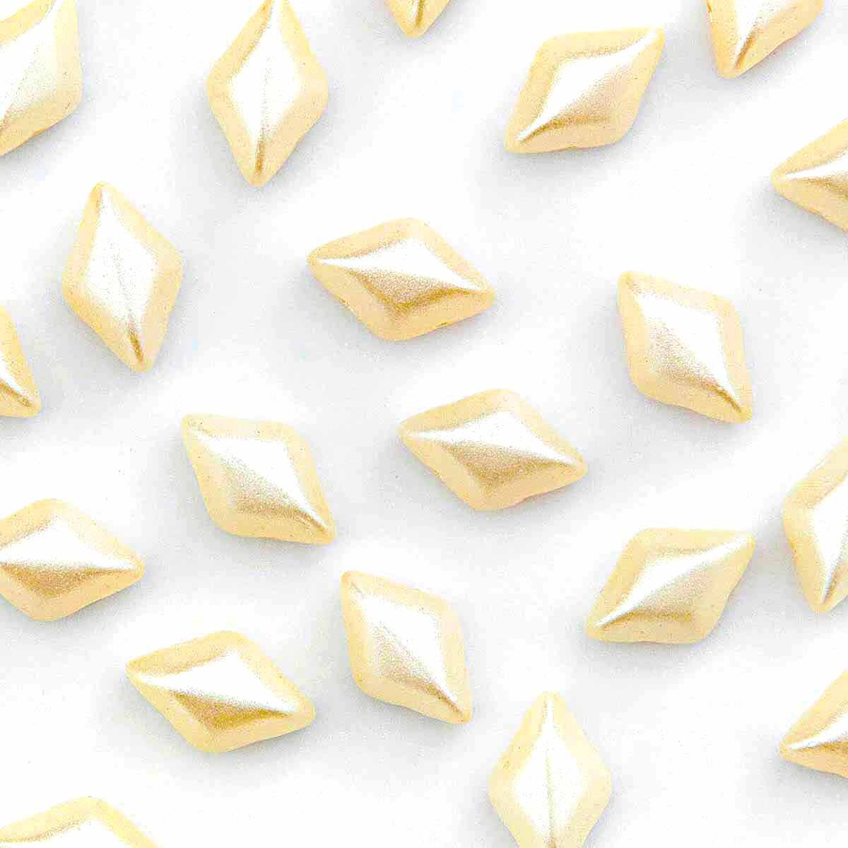 GemDuo 2-Hole 5x8mm – Pastel Light Cream – 5g