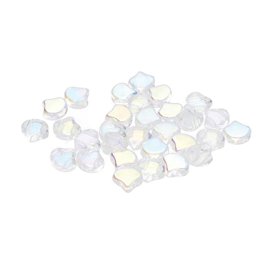 Ginko Beads 7.5mm – 10g Pack (approx 35 beads) – Crystal AB