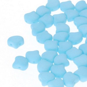 Ginko Beads 7.5mm – 10g Pack (approx 35 beads) – Bondeli Matte Blue Raspberry