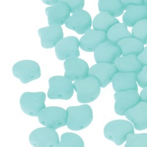 Ginko Beads 7.5mm - 10g Pack (approx 35 beads) - Bondeli Matte Mint