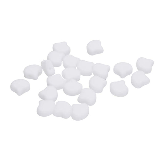Ginko Beads 7.5mm - 10g Pack (approx 35 beads) - Chalk