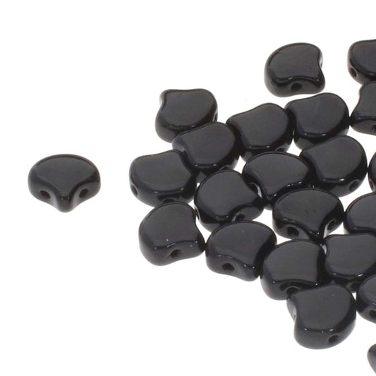 Ginko Beads 7.5mm – 10g Pack (approx 35 beads) – Jet