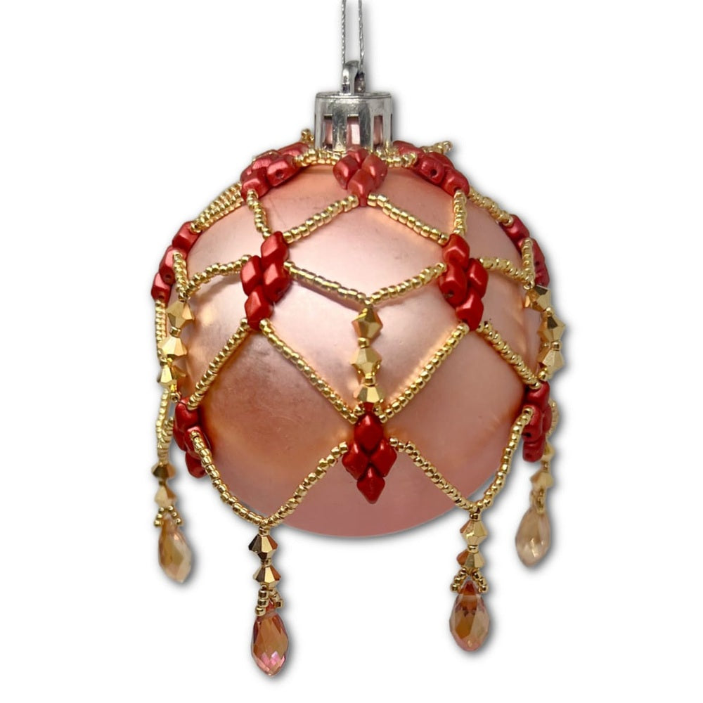 Harlequin Bauble Pattern by Vivien Hussey - Instant Download or Printed Copy