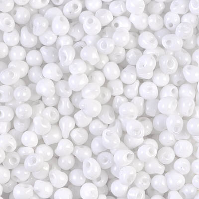 Miyuki Drops 3.4mm - 10g – Opaque White
