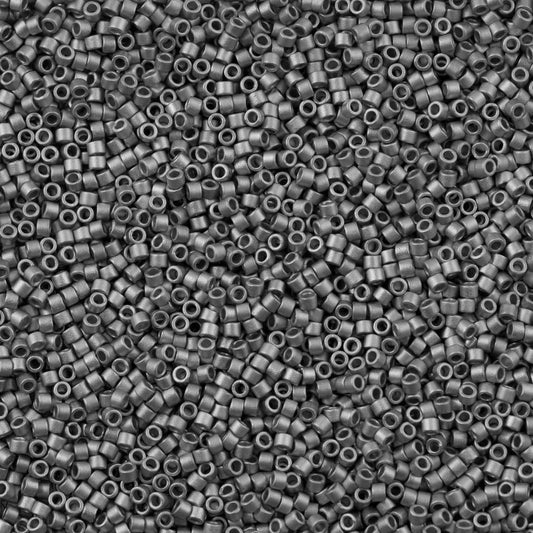 11/0 – Miyuki Delica - 5g Bag – Matted Palladium Plated – DB338