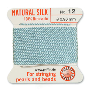 Griffin Silk Bead Cord No12 (0.98mm) – Turquoise