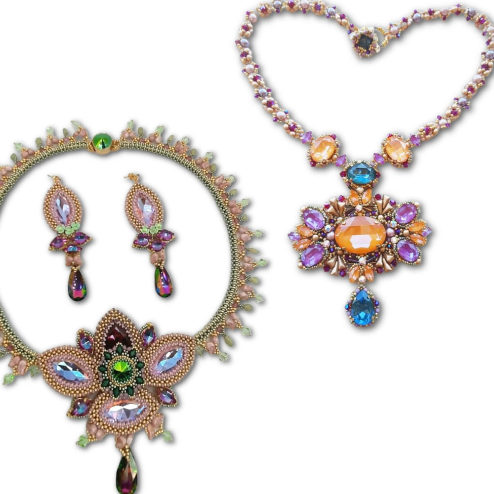 Saturday 18th October 2025 - Lia Dipaola - Lotus Necklace and Earrings OR Welcome Fall Necklace