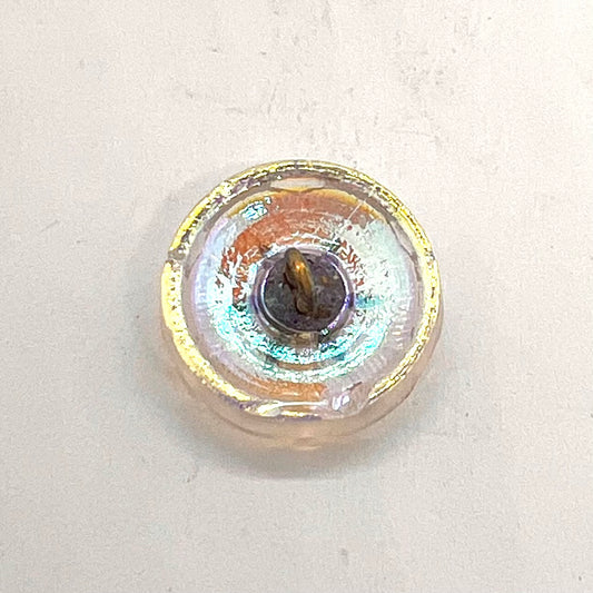 Vintage Czech Glass Button - 18mm (Button16)