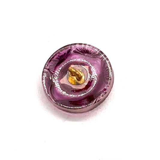 Vintage Czech Glass Button - 18mm (Button15)