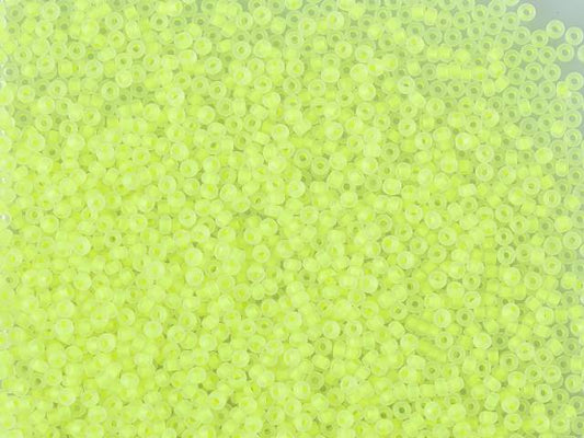 Preciosa 11/0 Seed Beads - 20g Pack - Luminous Yellow