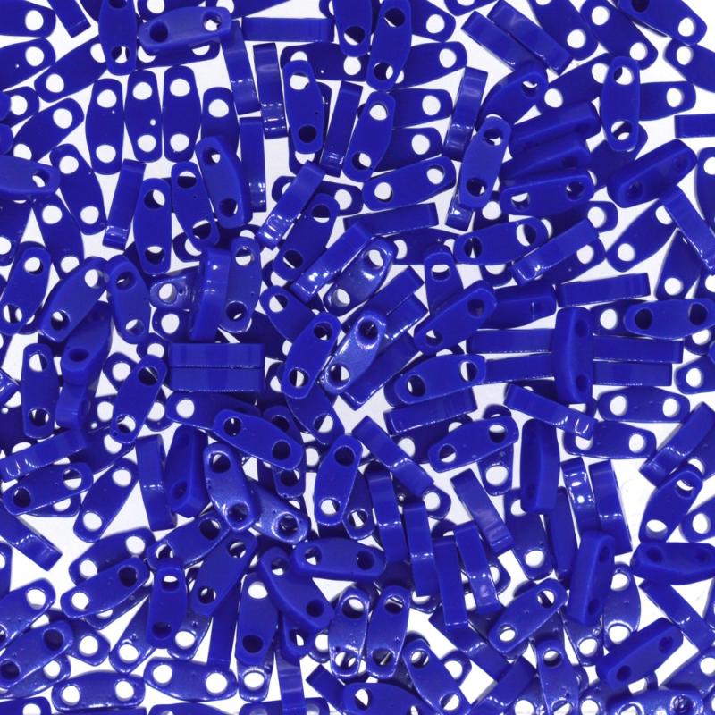 Miyuki Quarter Tila Beads - 5g Bag – Opaque Cobalt Blue