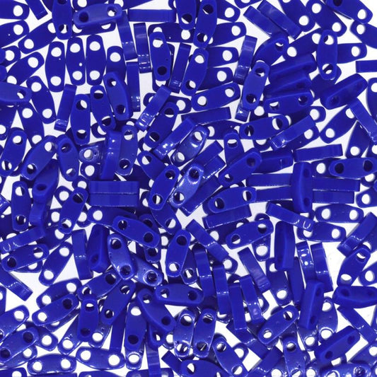 Miyuki Quarter Tila Beads - 5g Bag – Opaque Cobalt Blue