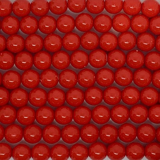 4mm Czech Glass Pearl Strand of 55 – 02010-58008 – Boss Lady