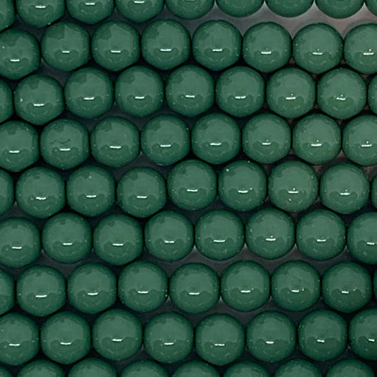 4mm Czech Glass Pearl Strand of 55 – 02010-58028 – Kale