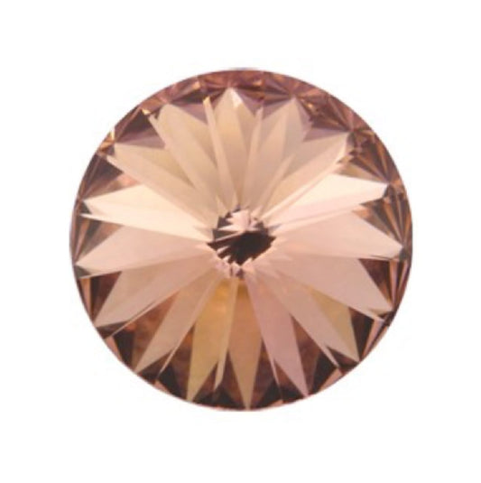 Aurora Rivoli 14mm Chaton - Vintage Rose