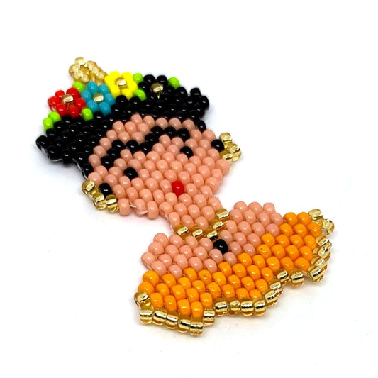 Frida Brick Stitch Pattern - Instant Download or Printed Copy