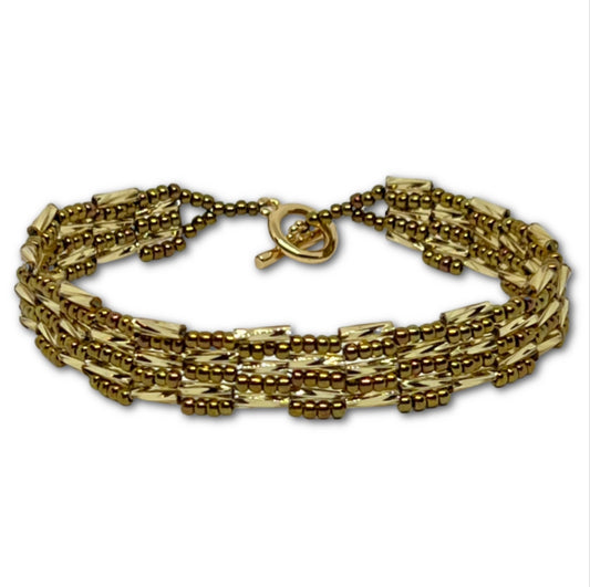 Dots and Dashes Bracelet Kit - Carnival  Gold