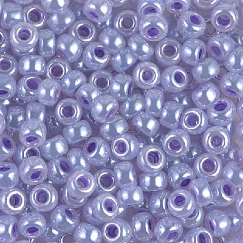 6/0 Miyuki Seed Beads - 25g Bag – Lilac Ceylon - Colour 538