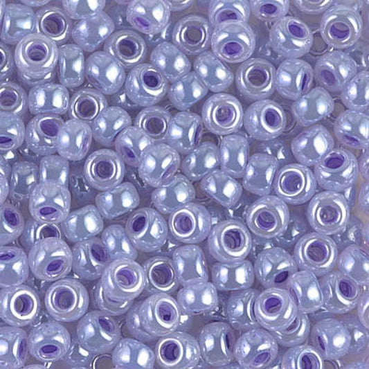 6/0 Miyuki Seed Beads - 25g Bag – Lilac Ceylon - Colour 538