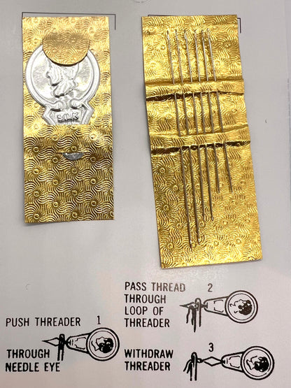 Miyuki Beading Needles - Assorted - Pack of 6 with Threader