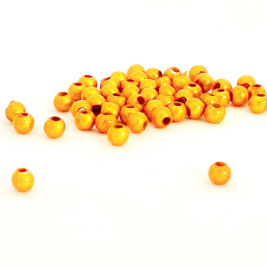 4mm Miracle Beads – Pack of 50 – Zest Yellow