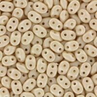 SuperDuo 2.5x5mm 25g Bag – Powdery Pastel Beige